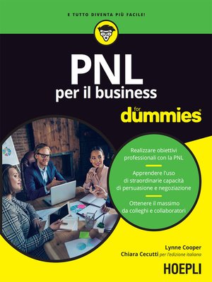 cover image of PNL per il Business for dummies